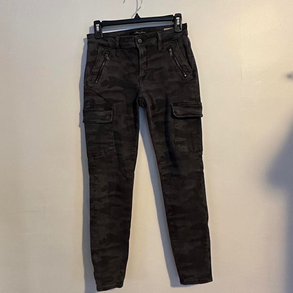 Mavi grey camo jeans